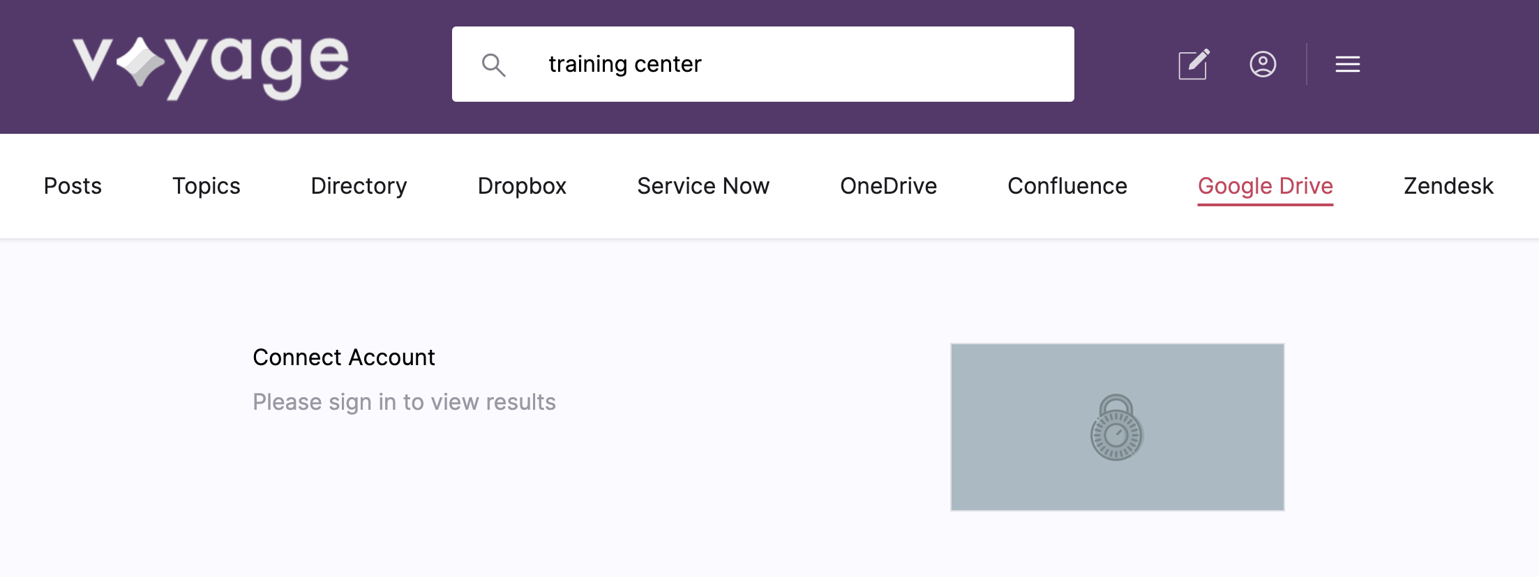 Integrated Search – SocialChorus Knowledge Base